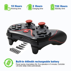 Dragon TX3 Wireless Bluetooth Mobile Gaming Controller for Android Mobile & Laptop Accessories LoveAdora