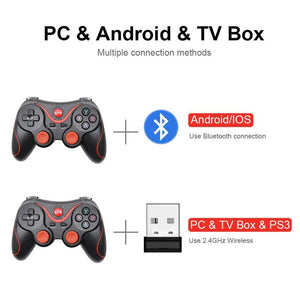 Dragon TX3 Wireless Bluetooth Mobile Gaming Controller for Android Mobile & Laptop Accessories LoveAdora