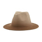 Gradient Color Felt Fedora Hat