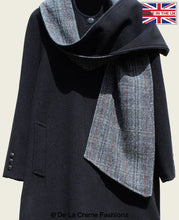 Load image into Gallery viewer, SCARPIA - Wool &amp; Cashmere Overcoat With Scarf Detail Jackets &amp; Coats LoveAdora