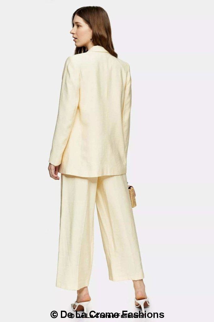 Topshop Womens Single Breasted Blazer & Trouser 2 Piece Suit Jackets & Coats LoveAdora