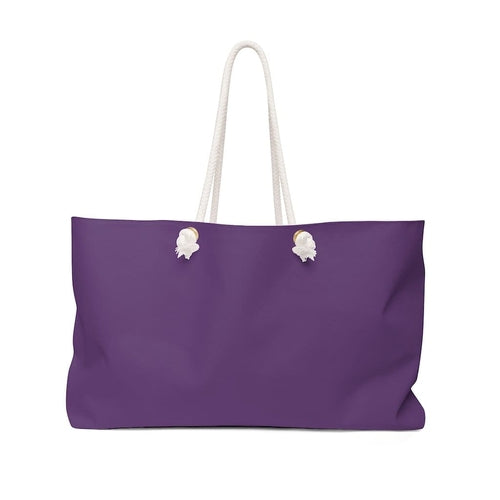 Weekender Tote Bag, Purple