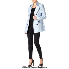 Load image into Gallery viewer, Womens Spring/Autumn Double Breasted Short Belted Coat Jackets &amp; Coats LoveAdora
