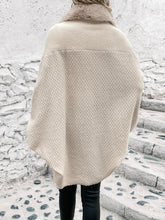 Load image into Gallery viewer, Open Front Dolman Sleeve Poncho Ponchos LoveAdora