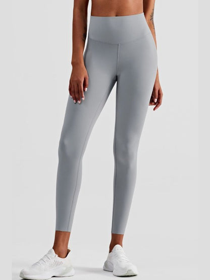 Ankle-Length High-Rise Yoga Leggings Activewear LoveAdora