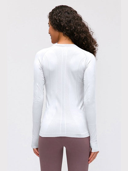 Long Sleeve Fitness T-shirt Activewear LoveAdora