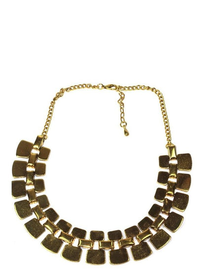 Golden Nugget Tribal Necklace Necklaces LoveAdora