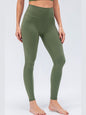 Elastic Waistband Ankle-Length Yoga Leggings Activewear LoveAdora