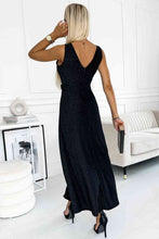 Load image into Gallery viewer, V-Neck Sleeveless Maxi Dress