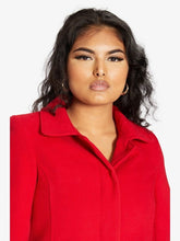 Load image into Gallery viewer, De La Creme Womens Wool Blend Hip Length Covert Coat Jackets &amp; Coats LoveAdora
