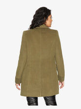 Load image into Gallery viewer, De La Creme Womens Wool Blend Hip Length Covert Coat Jackets &amp; Coats LoveAdora