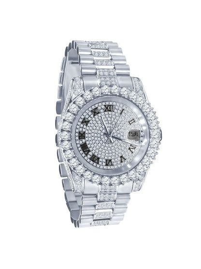 Forte Steel CZ Watch | 530301 Watches LoveAdora