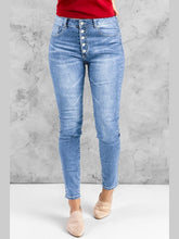 Load image into Gallery viewer, What You Want Button Fly Pocket Jeans Denim Jeans LoveAdora