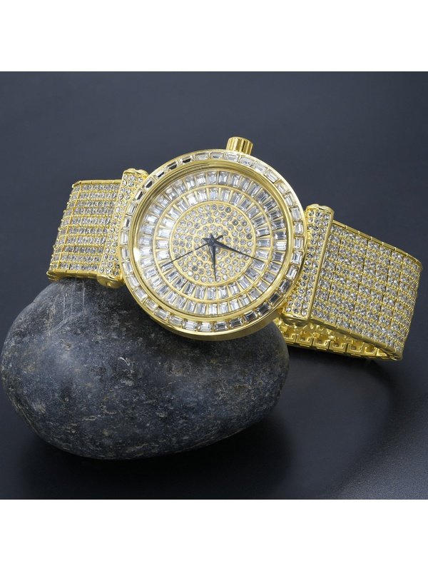 FOXY CZ ICED OUT WATCH | 5110342 Watches LoveAdora