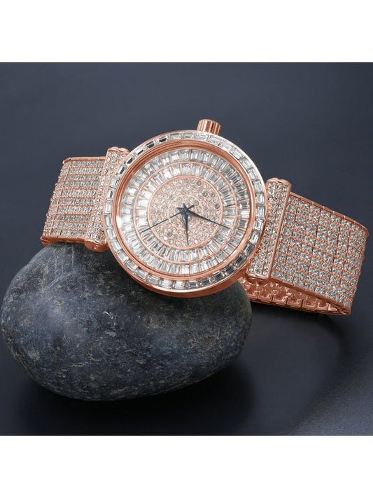 FOXY CZ ICED OUT WATCH | 5110345 Watches LoveAdora