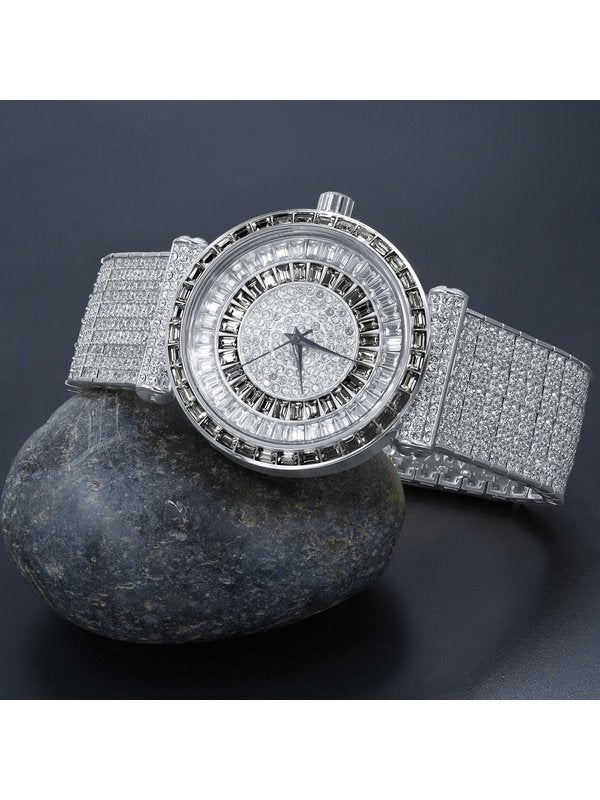 FOXY CZ ICED OUT WATCH | 5110347 Watches LoveAdora