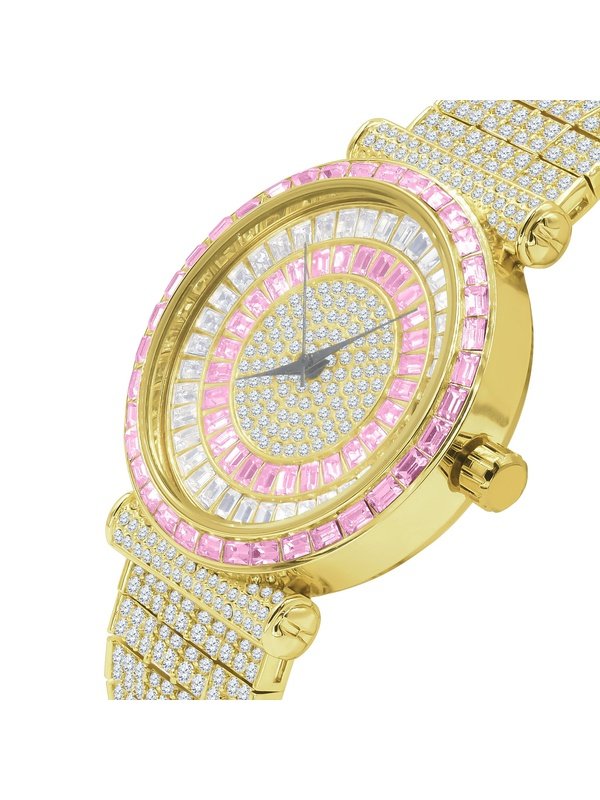 FOXY CZ ICED OUT WATCH | 5113450 Watches LoveAdora