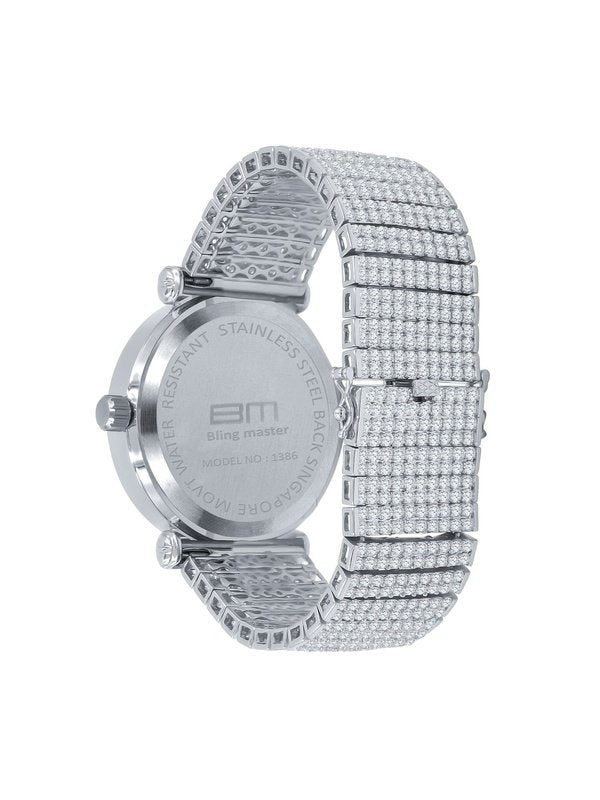 FOXY CZ ICED OUT WATCH | 5110346 Watches LoveAdora