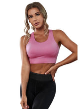 Load image into Gallery viewer, Cutout Racerback Sports Bra Activewear LoveAdora