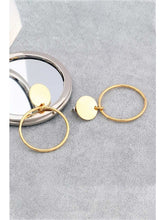 Load image into Gallery viewer, Gold-Plated Stainless Steel Drop Earrings Earrings LoveAdora