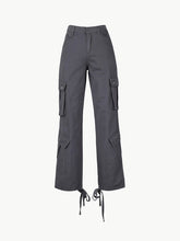 Load image into Gallery viewer, Ankle-Tie Cargo Pants Pants LoveAdora