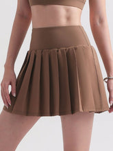 Load image into Gallery viewer, Pleated Elastic Waistband Sports Skirt Activewear LoveAdora