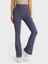 Load image into Gallery viewer, Elastic Waist Flare Yoga Pants Activewear LoveAdora