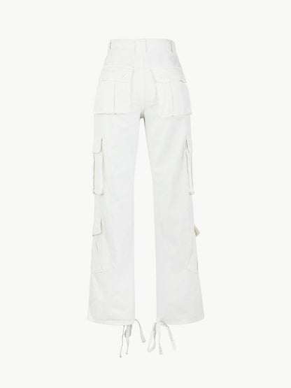 Ankle-Tie Cargo Pants Pants LoveAdora