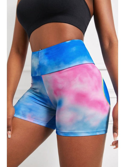 Wide Waistband High Waist Yoga Shorts Activewear LoveAdora