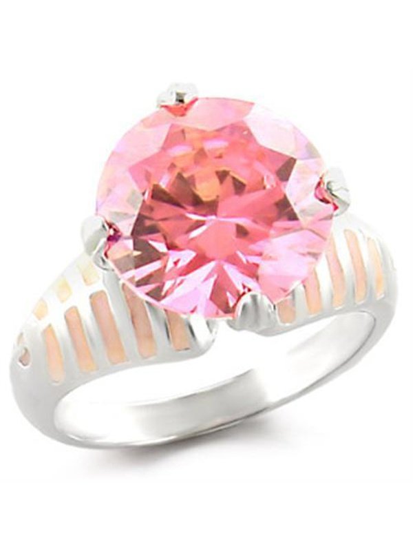 High-Polished 925 Sterling Silver Ring Ring LoveAdora