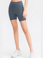 High Waist Biker Shorts with Pockets Activewear LoveAdora