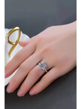 Load image into Gallery viewer, 3 Carat Moissanite Twisted Ring Ring LoveAdora