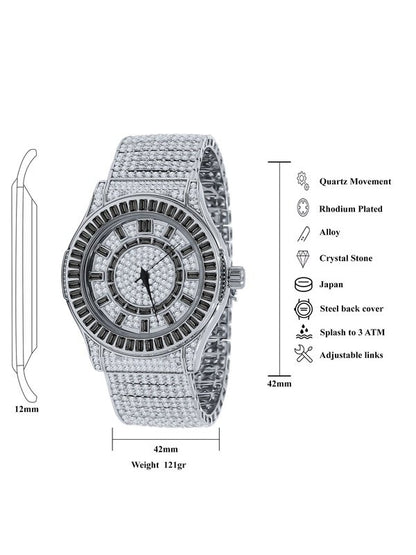 GALLANT CZ Watch | 51103333 Watches LoveAdora