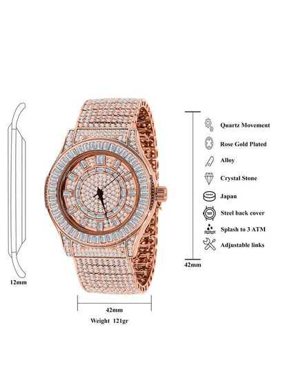 GALLANT CZ Watch | 5110335 Watches LoveAdora