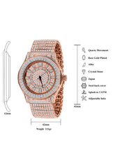 Load image into Gallery viewer, GALLANT CZ Watch | 5110335 Watches LoveAdora
