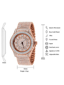 GALLANT CZ Watch | 5110335 Watches LoveAdora