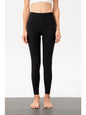 Seamless Fleece Lined Wide Waistband Leggings Activewear LoveAdora