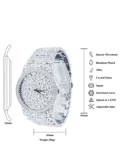 SUNDIAL Ultra Bling Watch Set | 530281 Watches LoveAdora