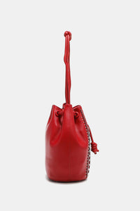 Nicole Lee USA Amy Studded Bucket Bag Purse LoveAdora