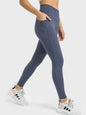 V-Waist Yoga Leggings with Pockets Activewear LoveAdora