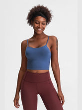 Load image into Gallery viewer, Feel Like Skin Scoop Neck Sports Cami Activewear LoveAdora