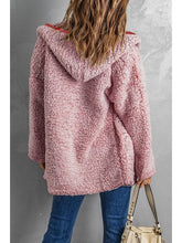 Load image into Gallery viewer, Hooded Teddy Coat Jackets &amp; Coats LoveAdora