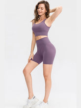 Load image into Gallery viewer, High Waist Biker Shorts with Pockets Activewear LoveAdora