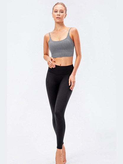 High Waist Fleece Lined Yoga Leggings Activewear LoveAdora