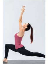 Load image into Gallery viewer, Crisscross Back Spaghetti Strap Yoga Cami Activewear LoveAdora