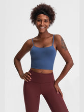 Load image into Gallery viewer, Feel Like Skin Scoop Neck Sports Cami Activewear LoveAdora