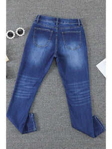 What You Want Button Fly Pocket Jeans Denim Jeans LoveAdora