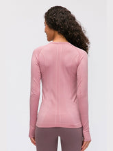 Load image into Gallery viewer, Thumb Holes Sports Tee Activewear LoveAdora