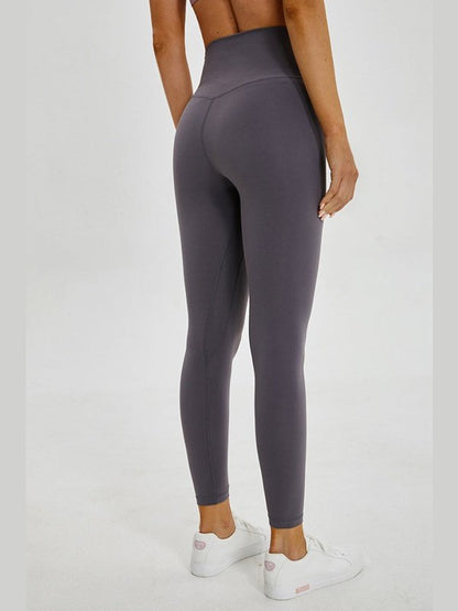 Wide Seamless Band Waist Sports Leggings Activewear LoveAdora