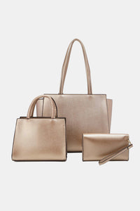 Nicole Lee USA Regina 3-Piece Satchel Bag Set Handbag LoveAdora